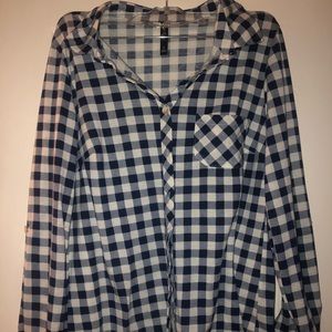 Button down soft flannel